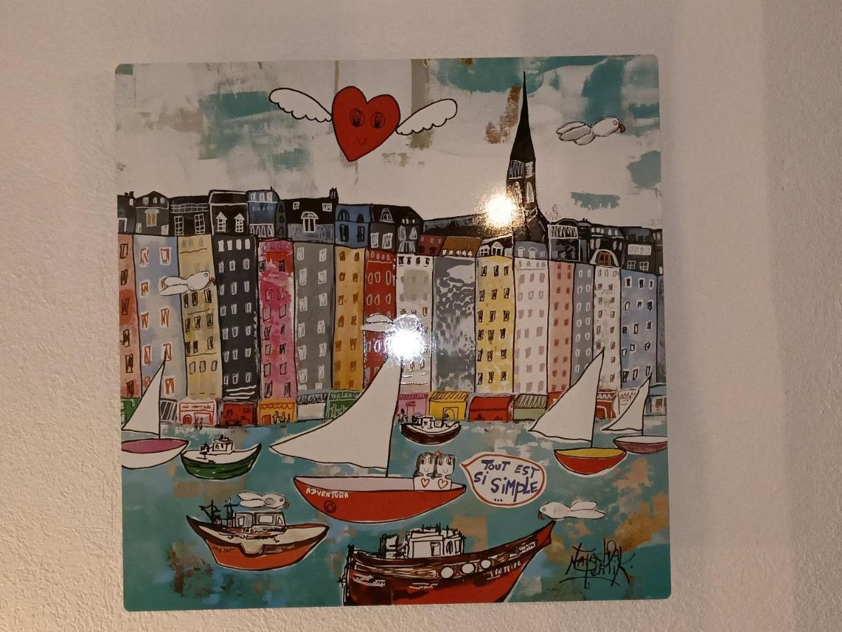 Apartament Le Coeur Du Centre Historique Refait A Neuf Honfleur Zewnętrze zdjęcie